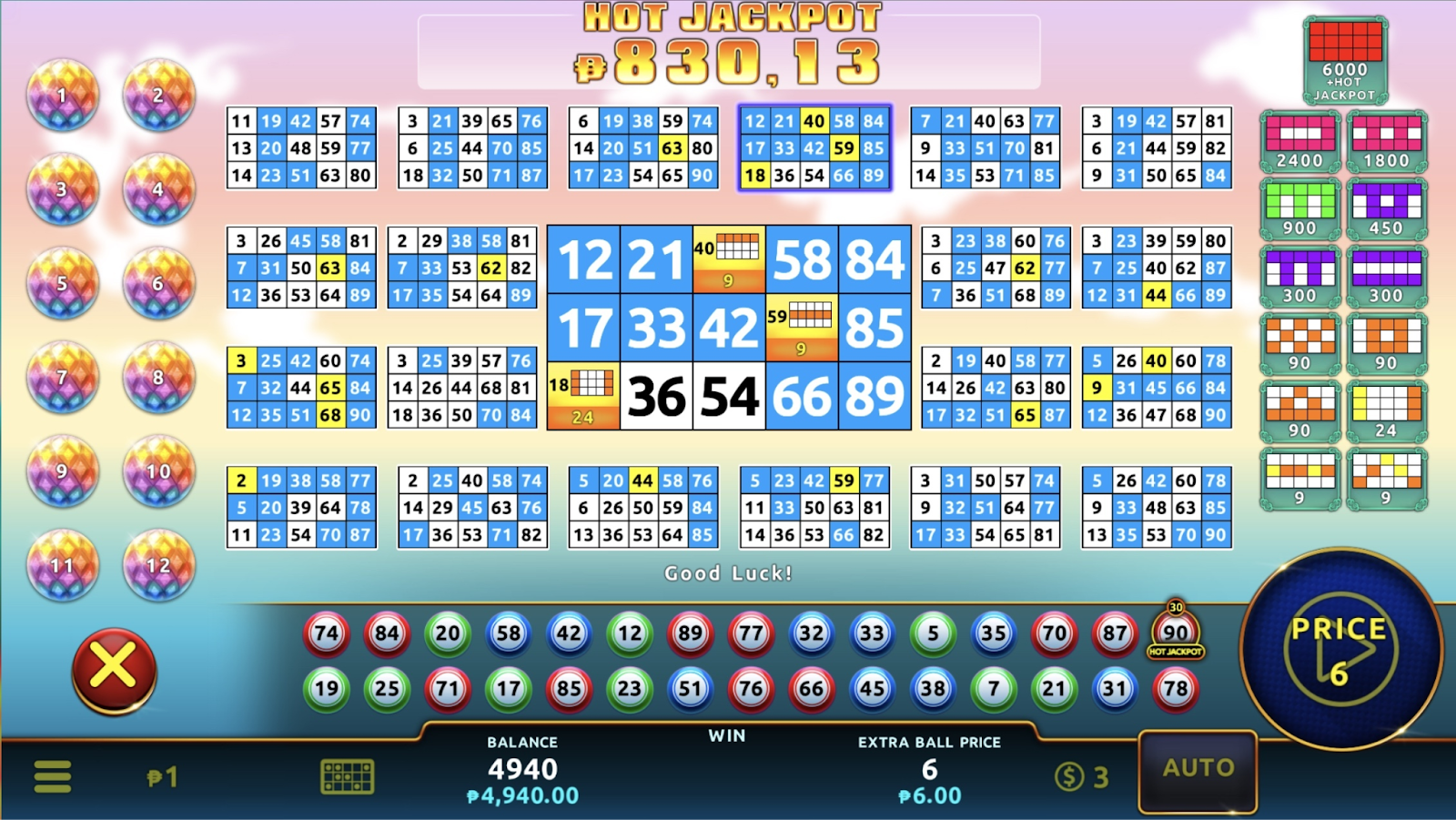 Online Casino Game: Colourful Dragons