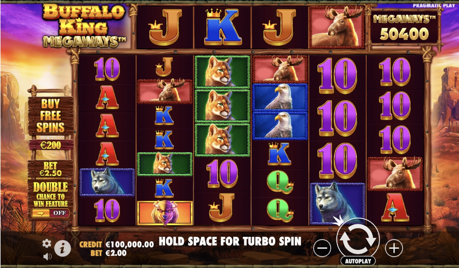 Online Casino Slot: Buffalo King Megaways