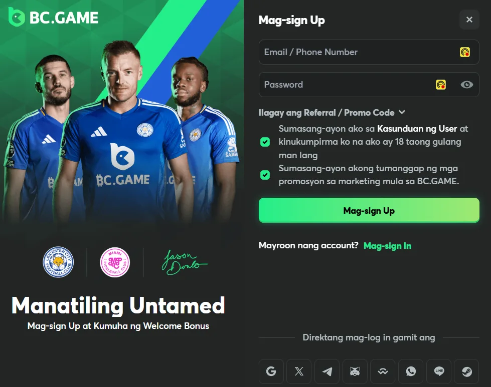 How to Register for BC GAME