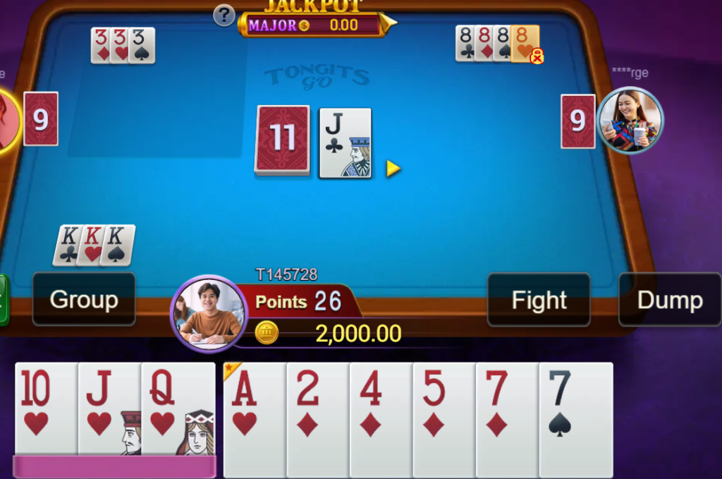 Bons Casino Table Game Tongits Go