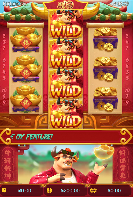 Bons Casino Slot Game Fortune Ox