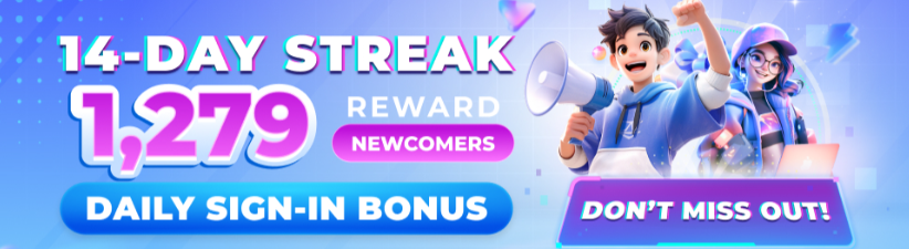 OKBET Free Bonus(No Deposit Bonus): New comers daily sign in: the 7 days challenge