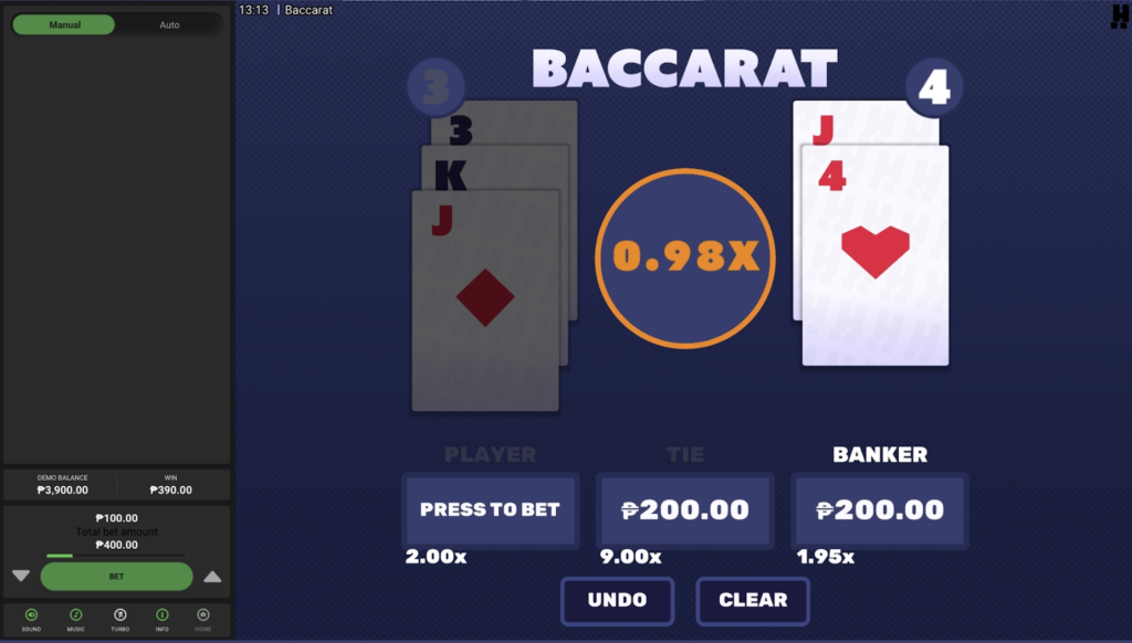 Online Casino Game: Baccarat