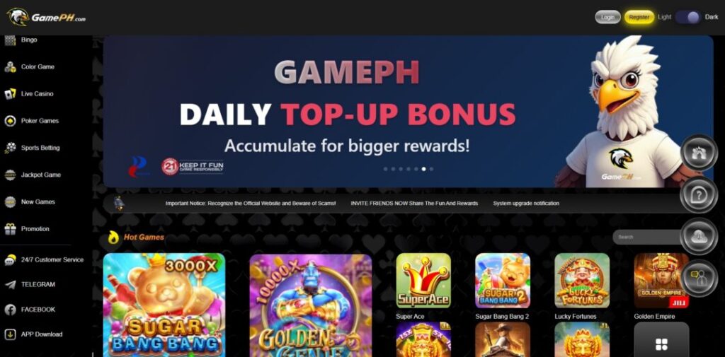 Game Ph home