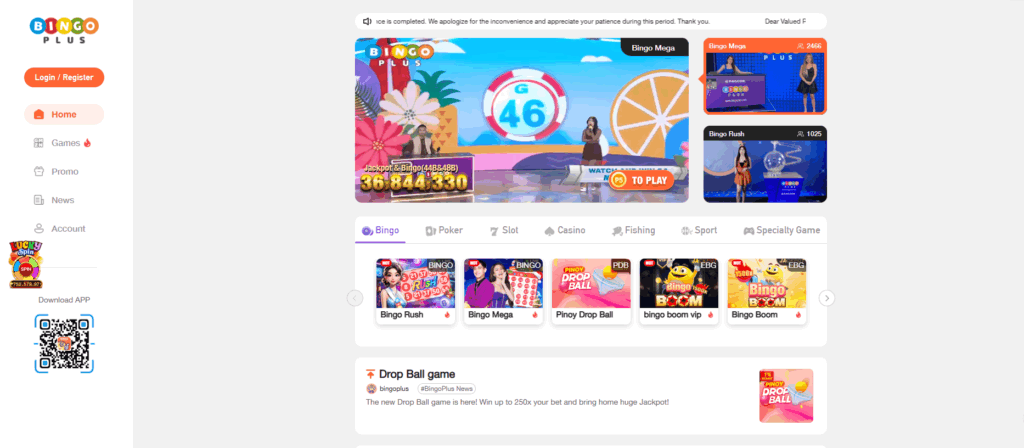 Maya Overview for BingoPlus Online Casino