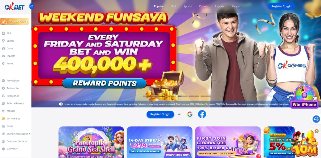 Maya Overview for OKBET Online Casino