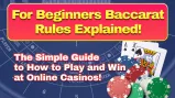For Beginners Baccarat Rules Explained!