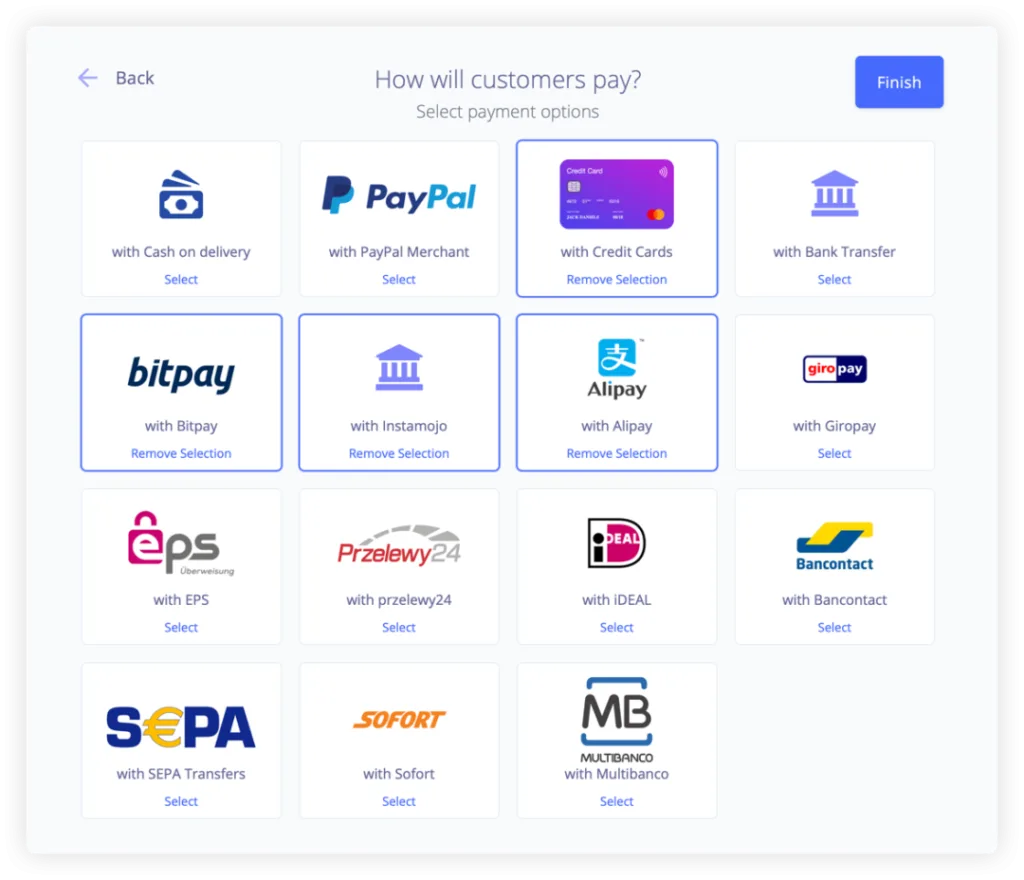 What are the payment methods for online casinos?