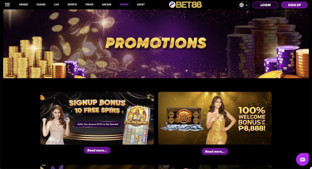 BET88 – Bonus Code: bet999