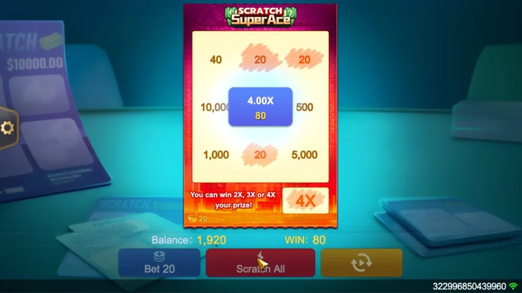 Super Ace Scratch