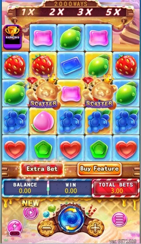 Popular Slot：SUGAR BANG BANG on Luckystarz