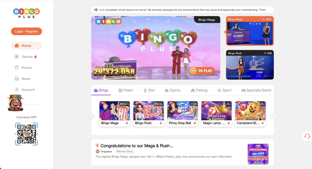 Up to ₱240: BingoPlus