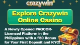 crazywin Explore Crazywin Online Casino A Newly Opened PAGCOR-Licensed Platform in teh Philippines with a ₱50 Bonus for Your First Deposit and KYC!