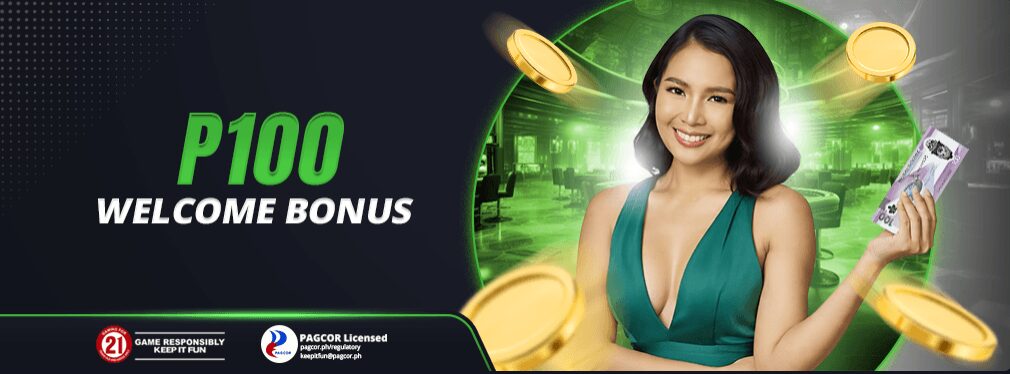 P100 WELCOME BONUS