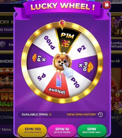 Lucky Fortune Wheel
