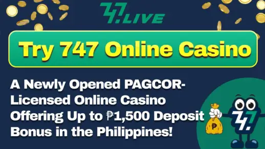 Try747 Online Casino A Newly Launched PAGCOR-Licensed Online Casino offering Up To ₱1,500 Deposit Bonus in the Philippines