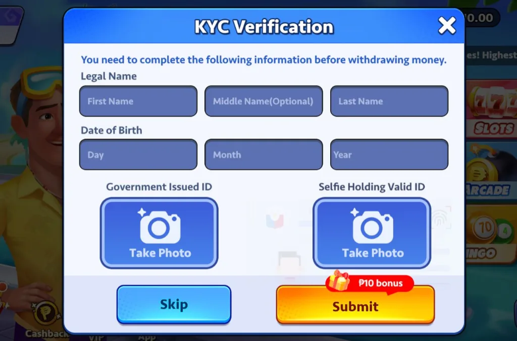 Playtime KYC Instructions for 2025