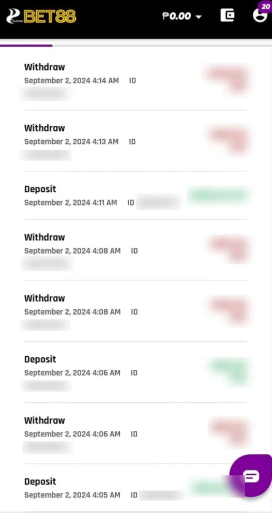 bet88 Withdraw