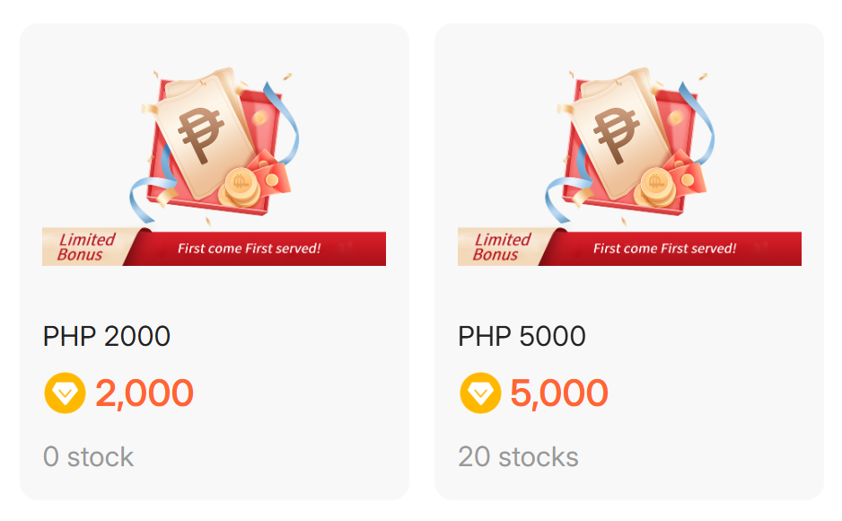 BingoPlus Reward Points – ₱5,000 Credit + ₱2,000