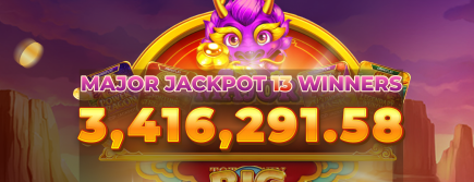 The OMNIPLAY Major Jackpot has now reached ₱3.4 million