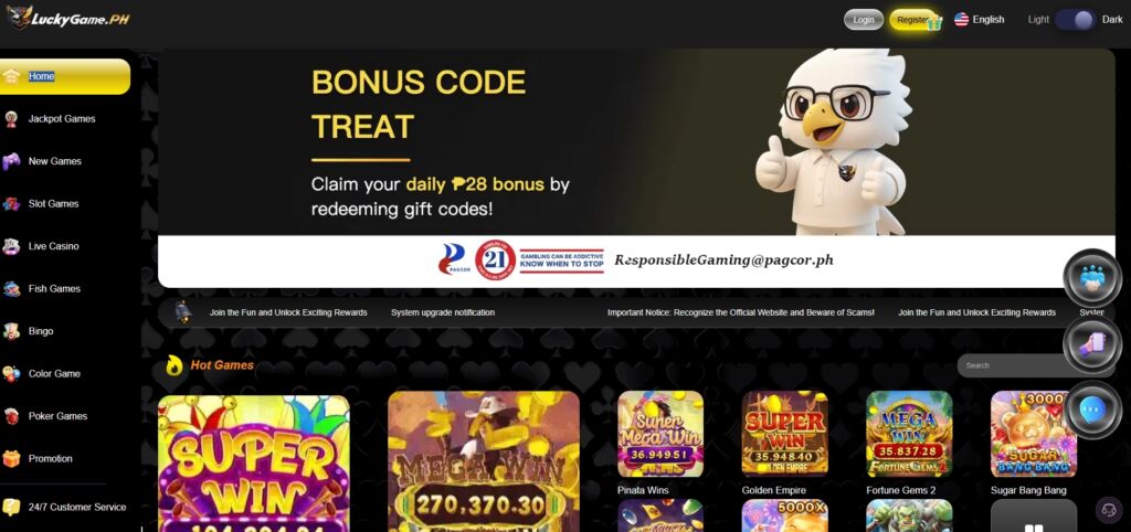 What is LuckyGame.PH Online Casino?