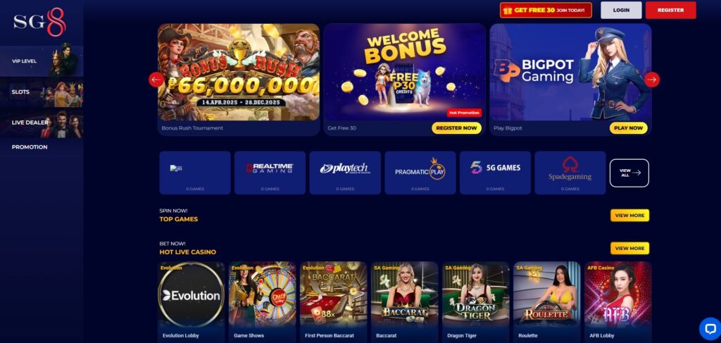 What is SG8 Online Casino