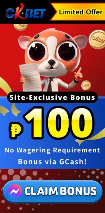OKBET exclusive ₱100 bonus