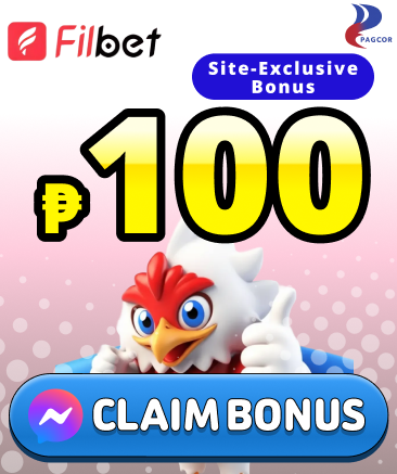 Filbet site-exclusive bonus ₱100 claim bonus