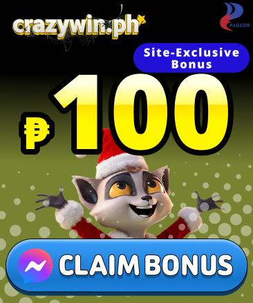 Crazywin site-exclusive bonus ₱100 claim bonus