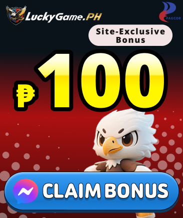 LuckyGame.PH free bonus　₱100 site exclusive bonus  claim bonus