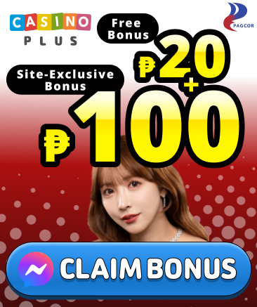 Casino Plus free bonus ₱20 site exclusive bonus ₱100 claim bonus