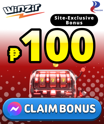 Winzir Site-Exclusive Bonus ₱100 Claim Bonus