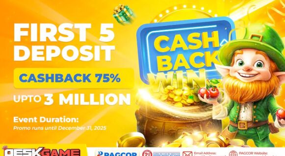 Latest Information on the First Deposit Bonus at DeskGame Online Casino in the Philippines