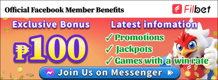 Filbet Official Facebook Member Benefits Exclusive Bonus ₱100
