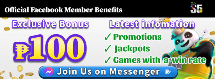 s5 Official Facebook Member Benefits Exclusive Bonus ₱100
