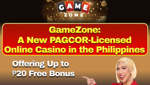 GameZone: A New PAGCOR-Licensed online casino in the Philippines offering up to ₱20