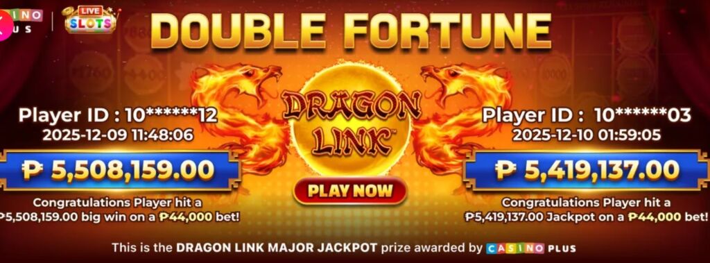 Casino Plus Jackpot December Double Fortune