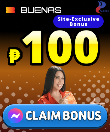 Buenas site-exclusive bonus ₱100 claim bonus
