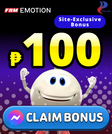 FBM EMOTION site-exclusive bonus ₱100 claim bonus