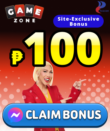 GameZone site-exclusive bonus ₱100 claim bonus