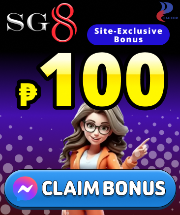 sg8 site-exclusive bonus ₱100 claim bonus