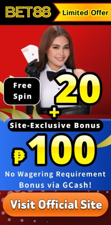 BET88 Exclusive ₱100 Bonus Visit Official Site