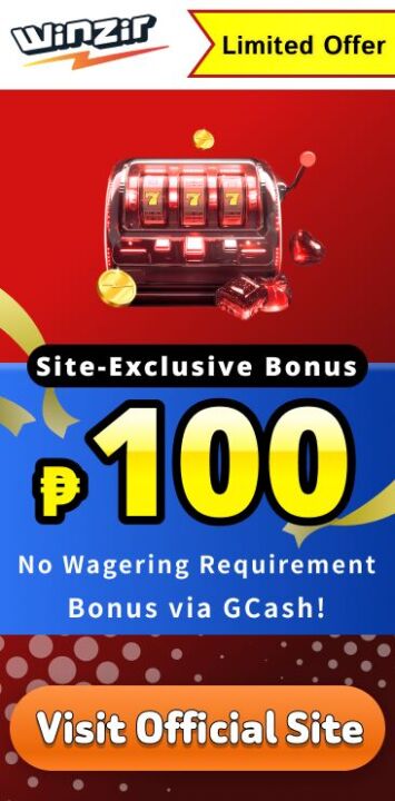 Winzir Exclusive ₱100 Bonus Visit Official Site