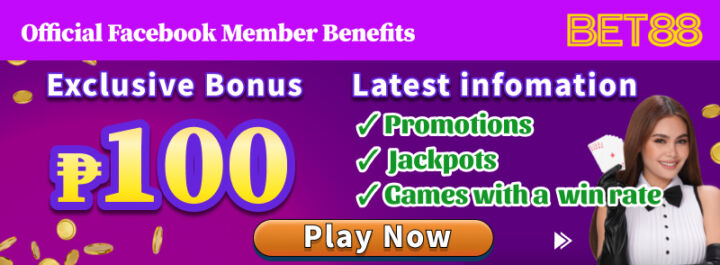 BET88 Official Facebook Member Benefits Exclusive Bonus ₱100