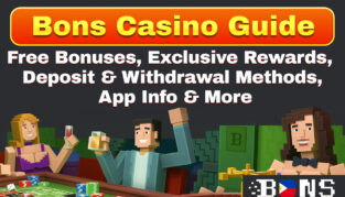 Bons Casino Guide｜Free Bonuses, Exclusive Rewards, Deposit & Withdrawal Methods, App Info & More!