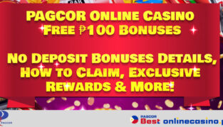 PAGCOR Online Casino with Free ₱100 Bonus